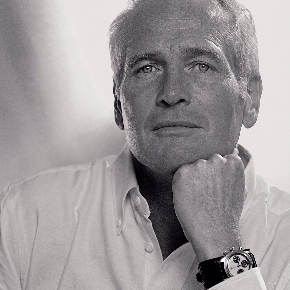 Paul Newman pictured wearing his Daytona (Courtesy of Instagram @phillipswatches)